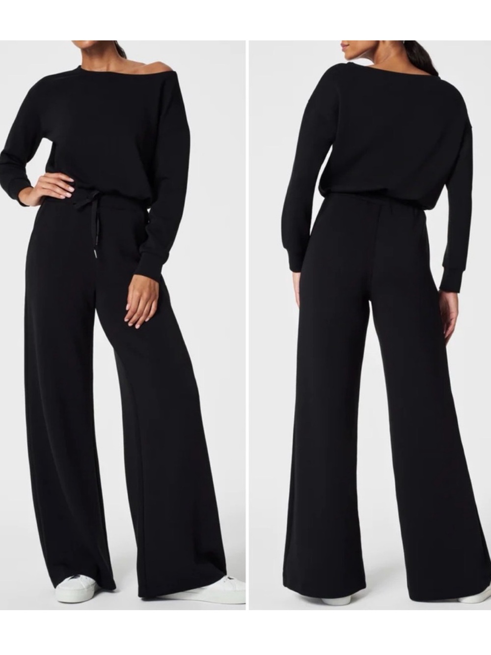 SPANX AIR ESSENTIALS OFF SHOULDER JUMPSUIT